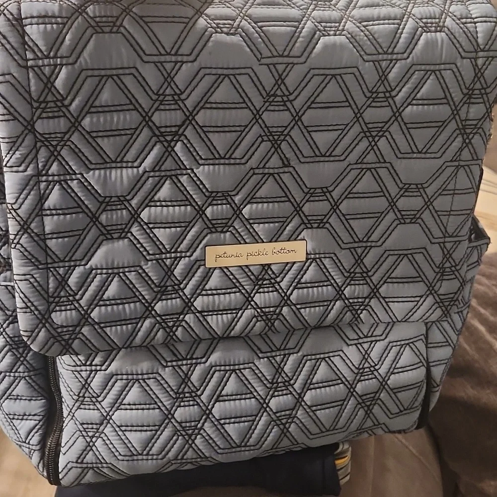 Baby STORAGE DIPER BAG Geometric Patterned Shoulder Bag